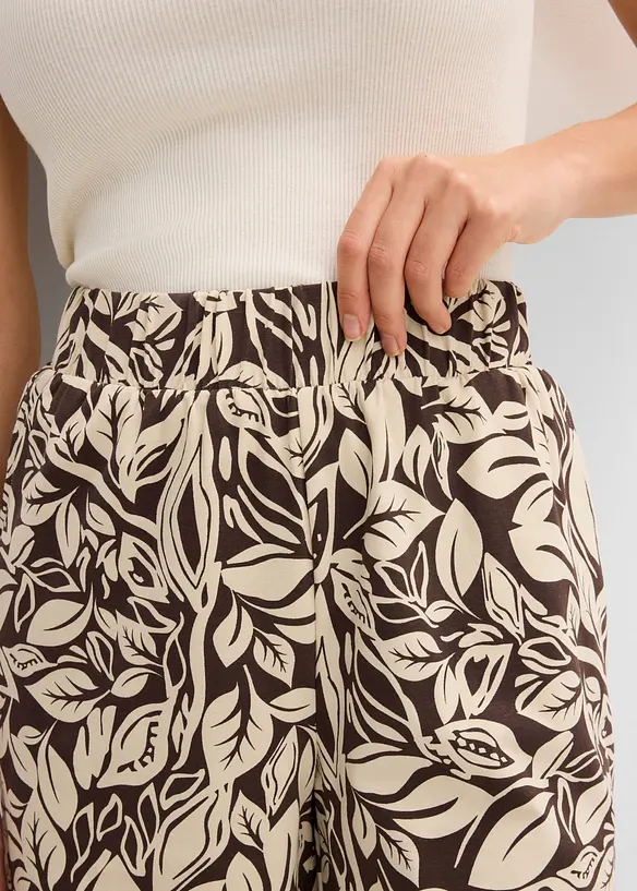 Jerseyshorts i elastisk bomullsmiks, bonprix