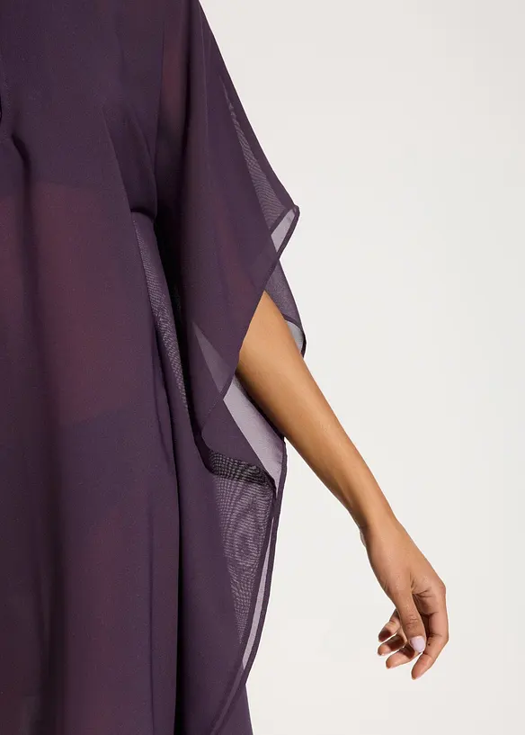 Strandtunika i lett chiffon, bonprix