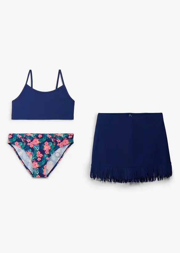 Bikini og skj&oslash;rt (3-delt sett), bonprix