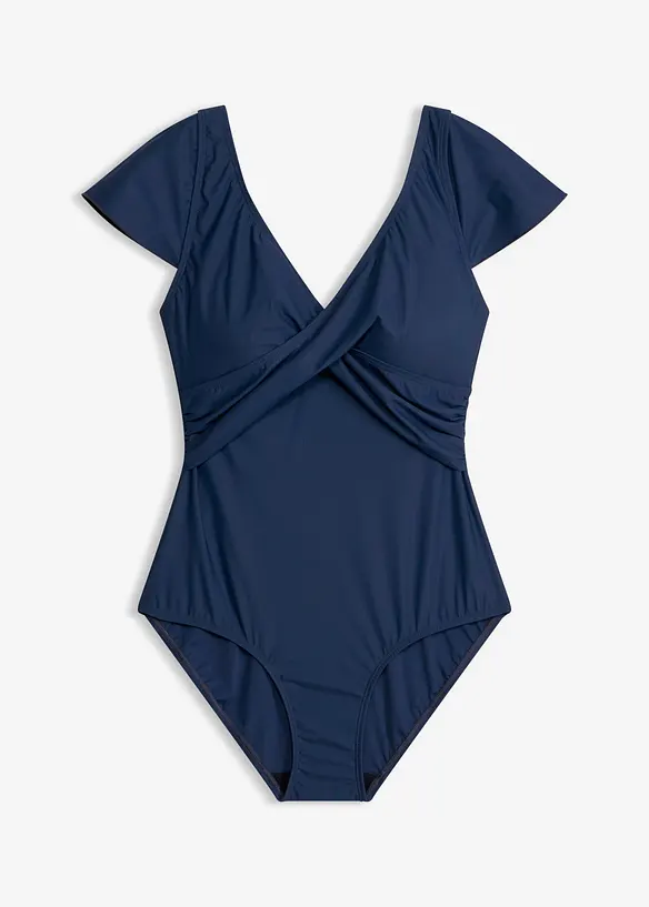 Shape-badedrakt i omslagsstil, lett formende, bonprix