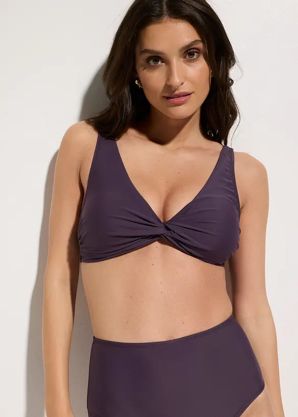 Bustier-bikinioverdel med twistdetalj, bonprix