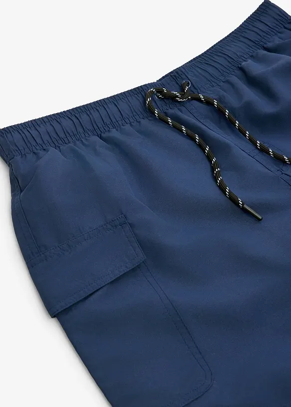 Badeshorts med cargolomme, bonprix