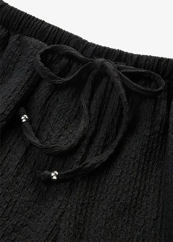 Pull on-shorts i strukturert krepp, bonprix