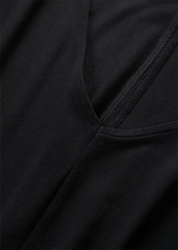 Oversized topp i myk viskosemiks, bonprix