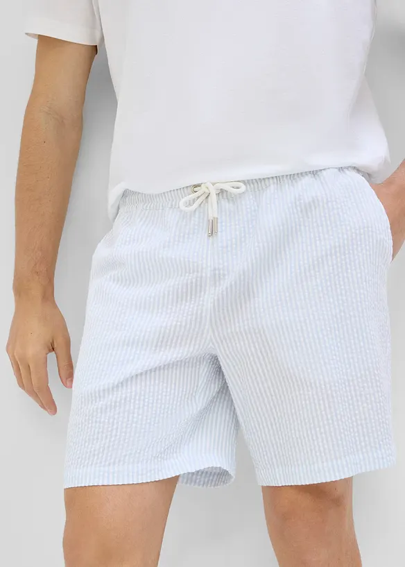 Pull on-shorts av viskose, bonprix