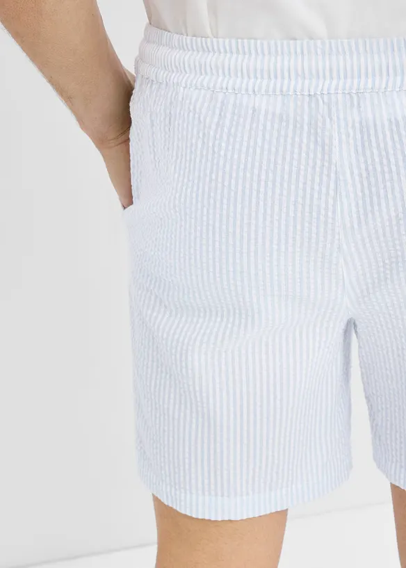 Pull on-shorts av viskose, bonprix