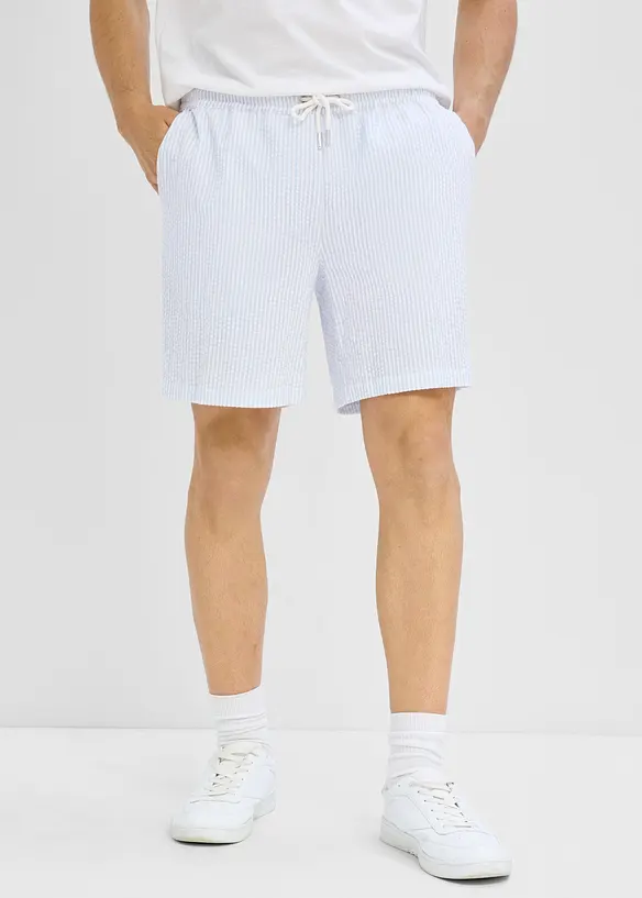 Pull on-shorts av viskose, bonprix