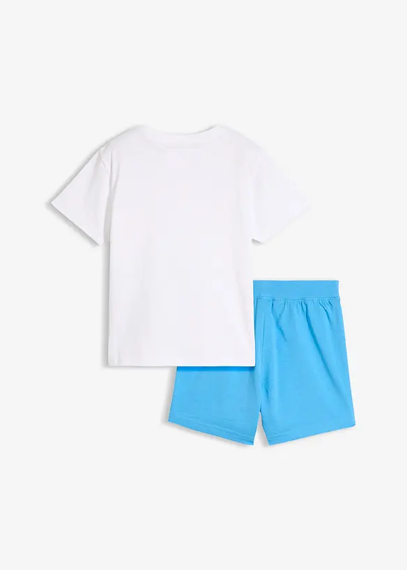 Kort pyjamas i 100% bomull, bonprix