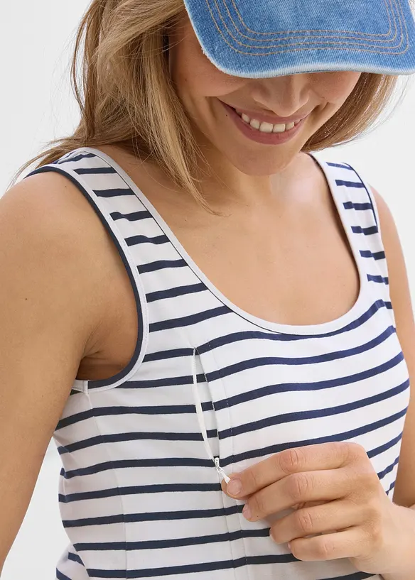 Mama singlet med skjult ammefunksjon, bonprix