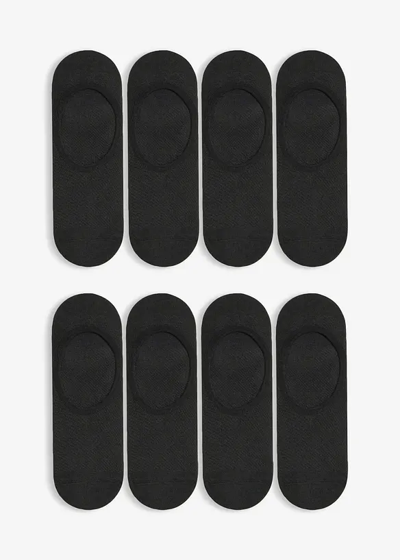 Usynlige sokker i kj&oslash;lende materiale (8-pack), bonprix
