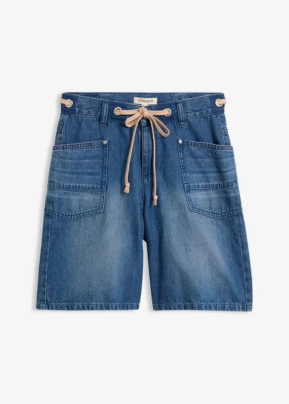 Jeans-bermudashorts Mid Waist, snor, bonprix
