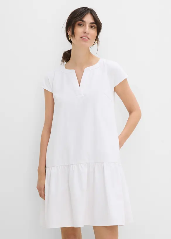 Tunikakjole i bomullsdenim, bonprix