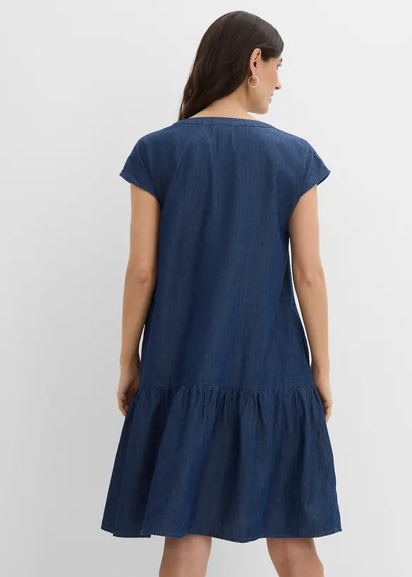 Tunikakjole i bomullsdenim, bonprix