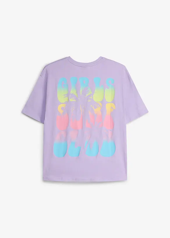 Oversized topp i 100% &oslash;kologisk bomull, bonprix