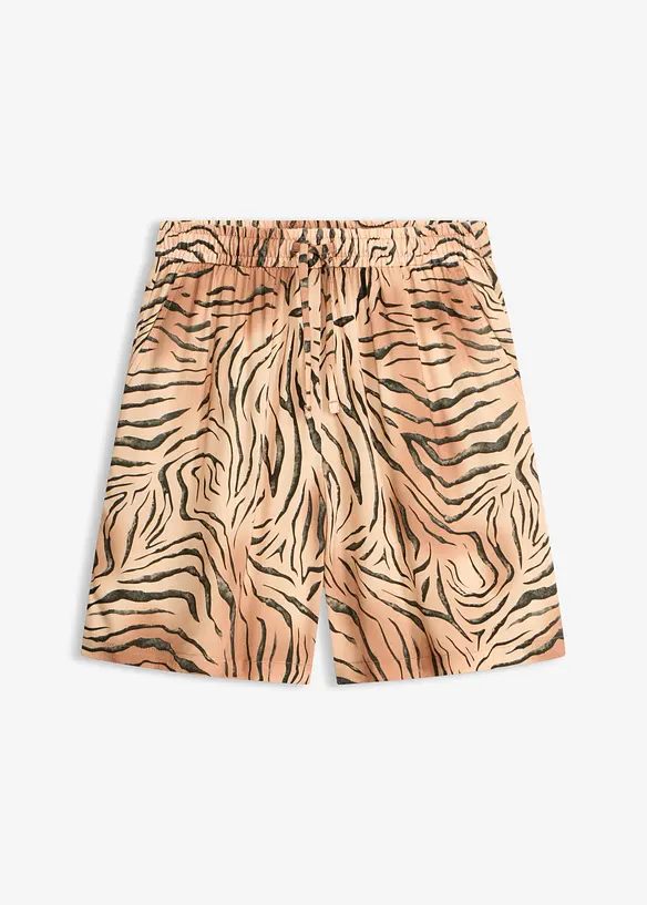 Bermudashorts i myk viskosemiks, bonprix