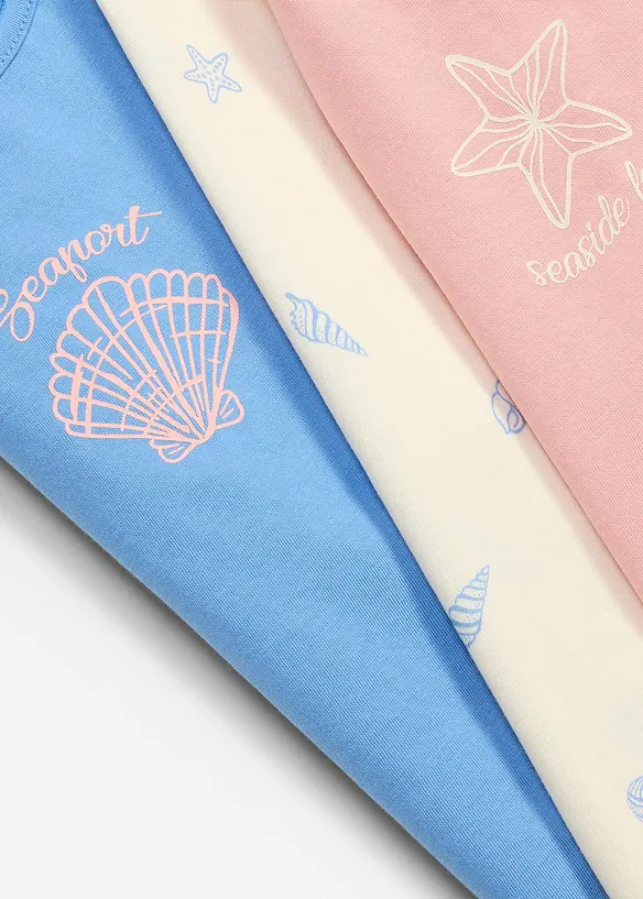 Singlet i 100% &oslash;kologisk bomull (3-pack), bonprix