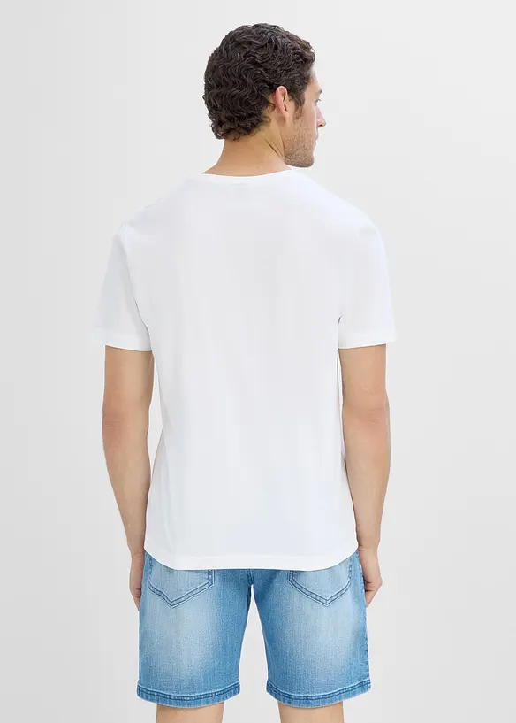 T-skjorte i 100% &oslash;kologisk bomull, bonprix