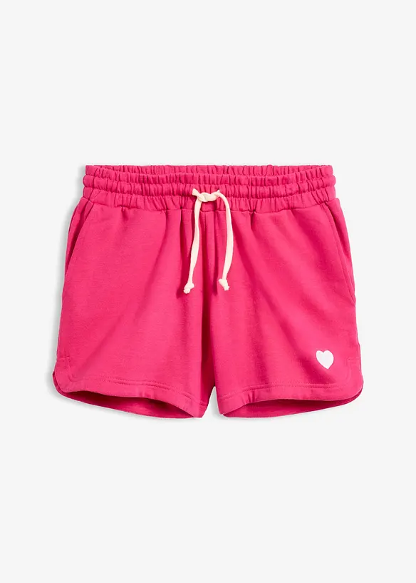 Sweatshorts i 100% &oslash;kologisk bomull, bonprix