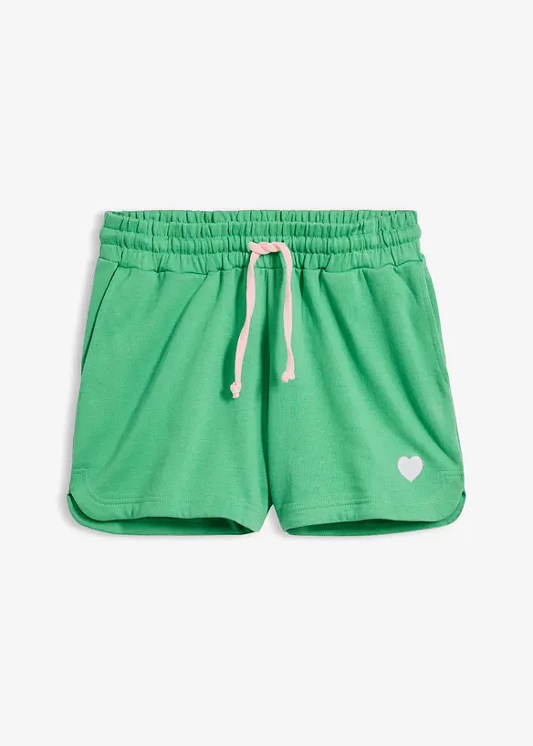 Sweatshorts i 100% &oslash;kologisk bomull, bonprix