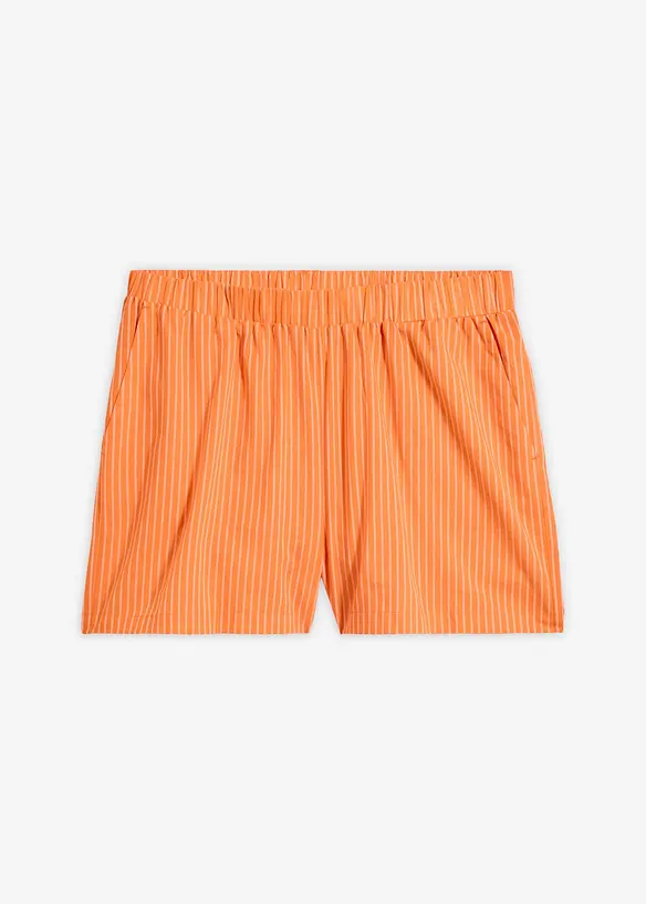 Pull on-shorts i 100% &oslash;kologisk bomull, bonprix