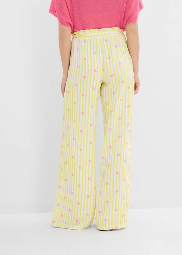 Pull on-bukse i luftig musselin, bonprix
