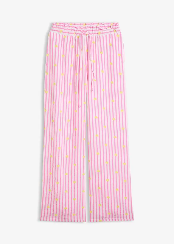 Pull on-bukse i luftig musselin, bonprix