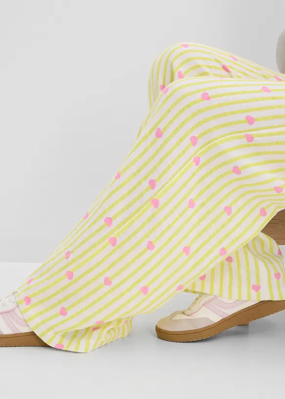 Pull on-bukse i luftig musselin, bonprix