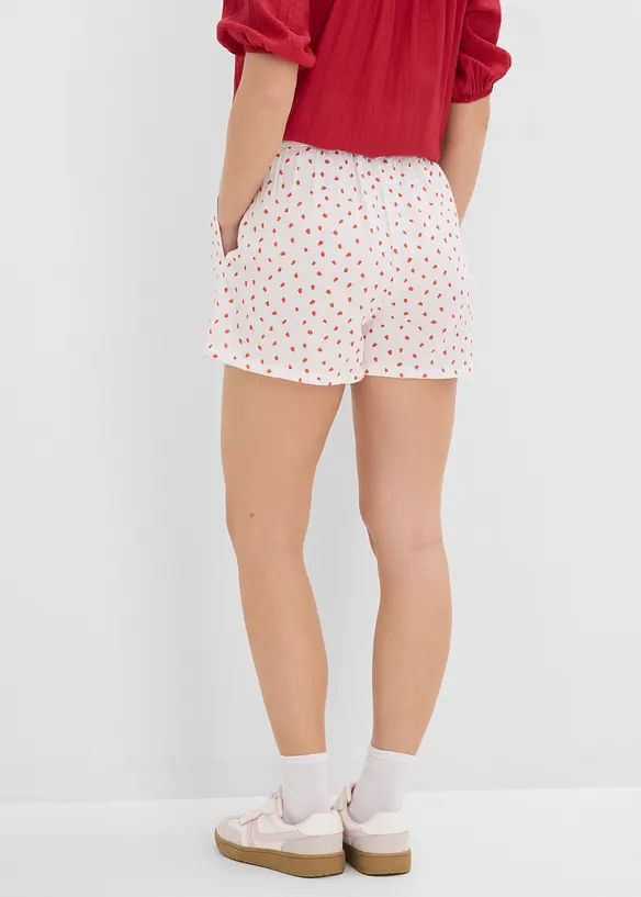 Pull on-shorts i luftig musselin, bonprix
