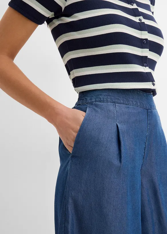 Bermudashorts i lyocell, bonprix
