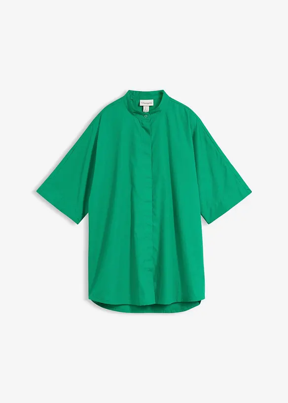 Bluse i 100% &oslash;kologisk bomull, bonprix