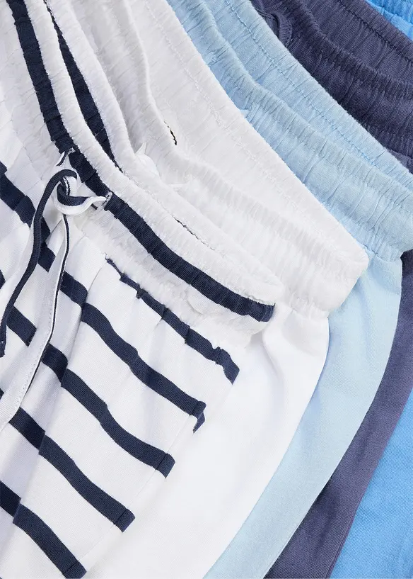 Bermudashorts i jersey av 100% &oslash;kologisk bomull (5-pack), bonprix