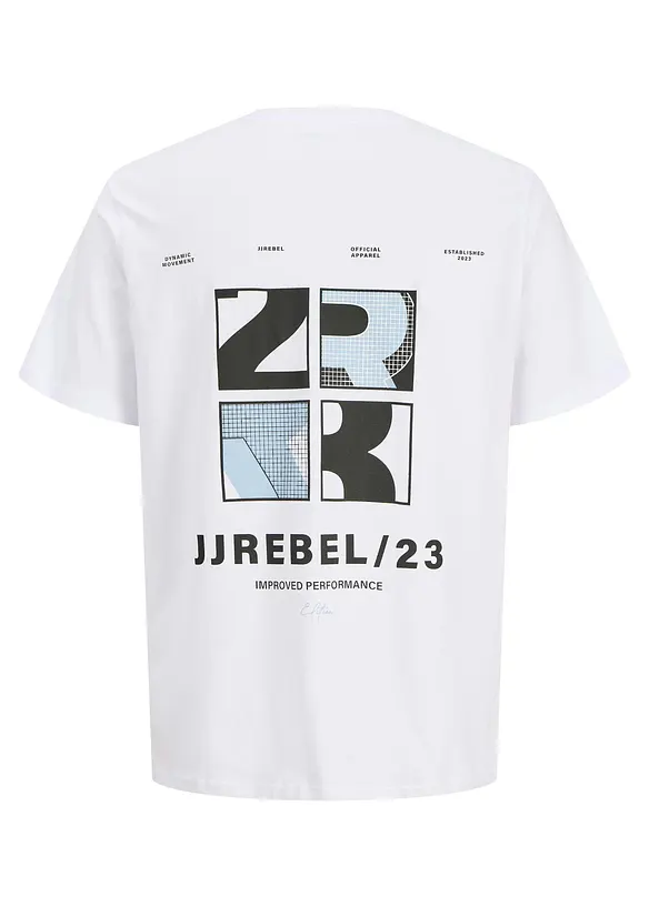 JJ REBEL-T-skjorte i 100% bomull, JJ REBEL