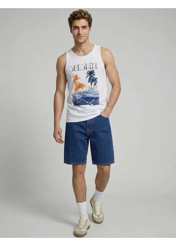 JJ REBEL-singlet av 100% bomull, JJ REBEL