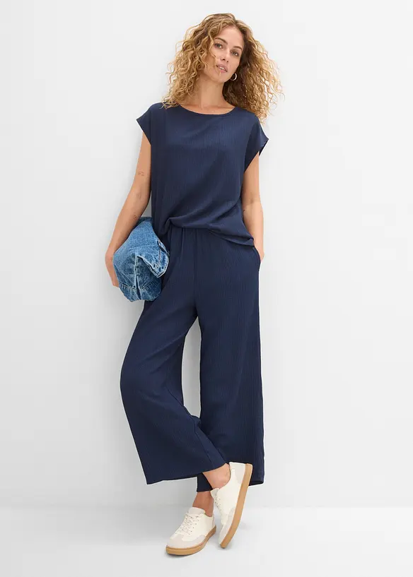 Topp av strukturert materiale, bonprix