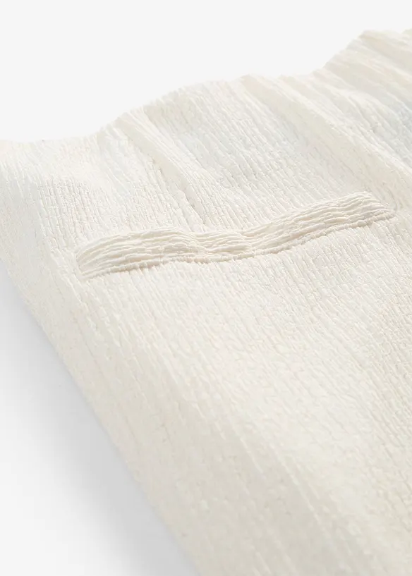 Culottebukse av strukturert materiale, bonprix