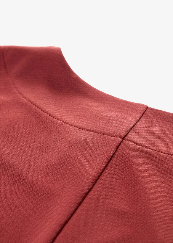 Oversized topp i myk viskosemiks, bonprix