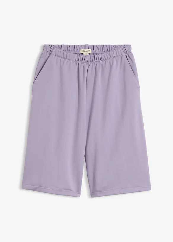 Sweat bermudashorts i 100% bomull, bonprix