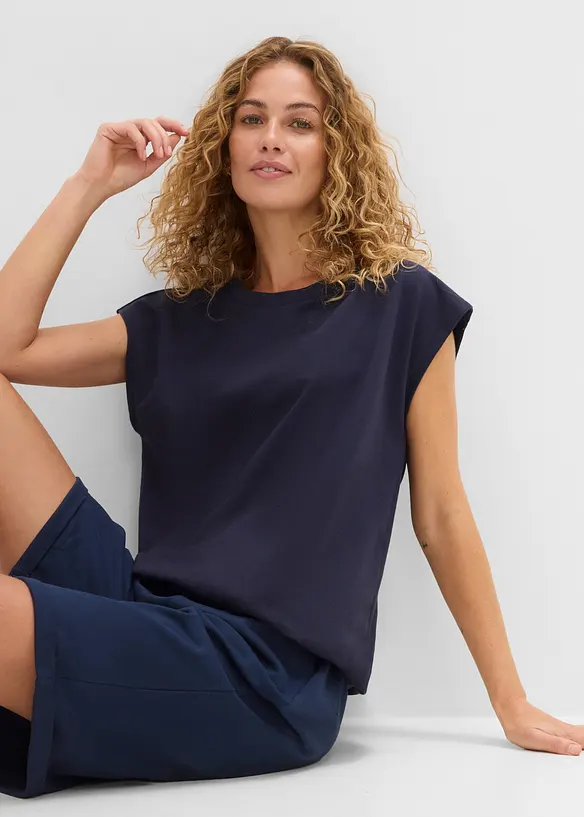 Sweat bermudashorts i 100% bomull, bonprix
