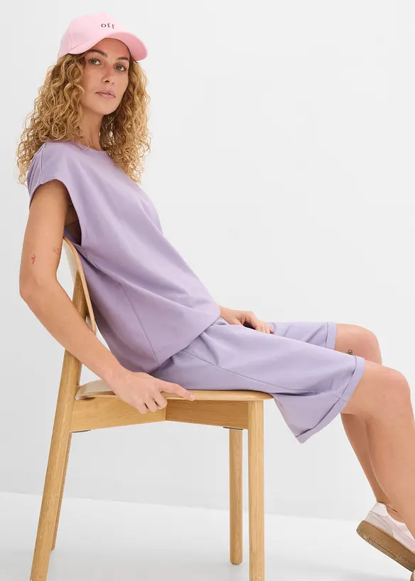 Sweatshirt i 100% bomull, bonprix