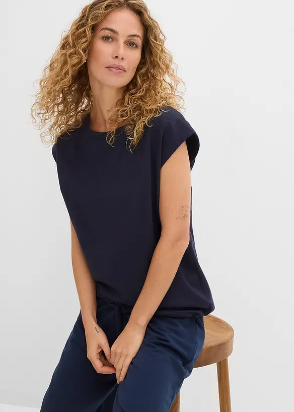 Sweatshirt i 100% bomull, bonprix