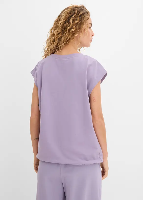 Sweatshirt i 100% bomull, bonprix
