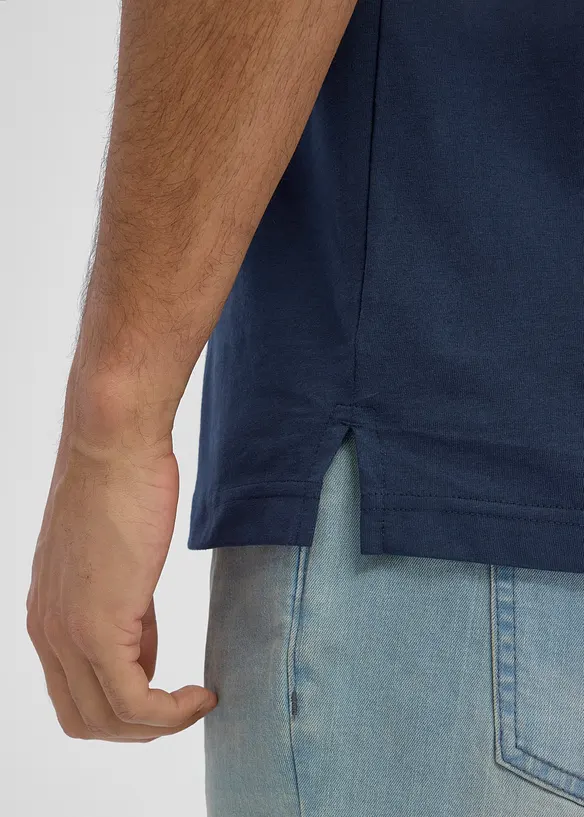 Poloskjorte i jersey av 100% &oslash;kologisk bomull, bonprix