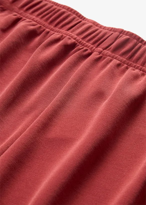 Slip on-bermudashorts av myk viskosemiks, bonprix