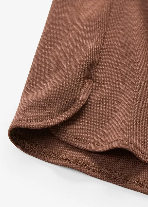 Slip on-bermudashorts av myk viskosemiks, bonprix