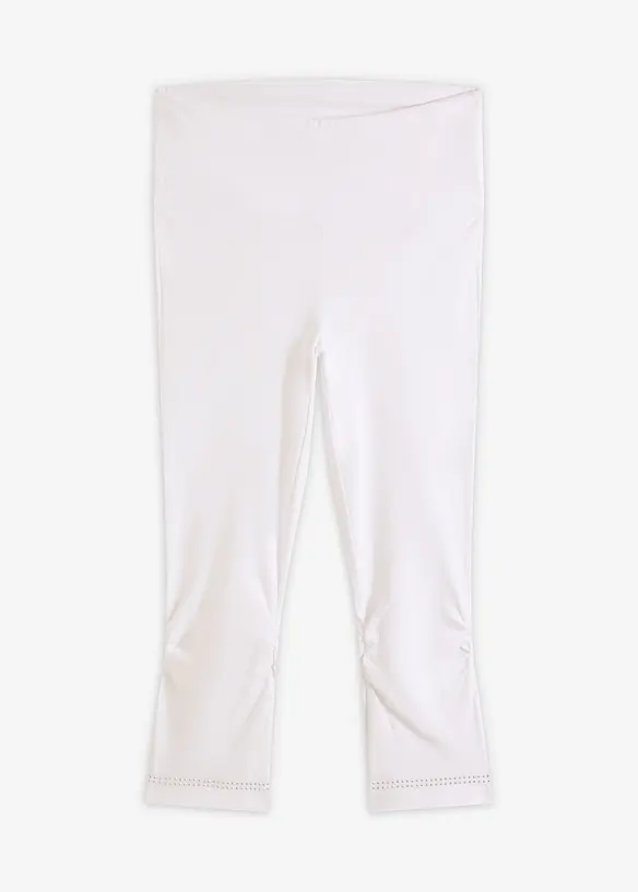 Caprileggings med glitter (2-pack), bonprix
