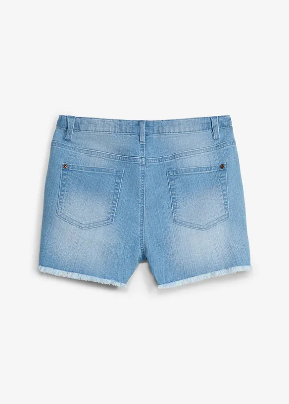 Denimshorts Mid Waist, bonprix