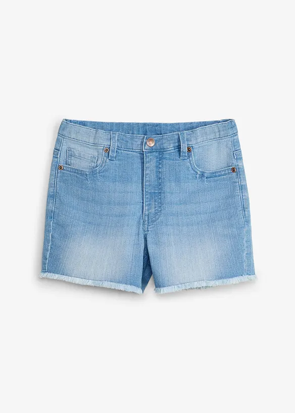 Denimshorts Mid Waist, bonprix