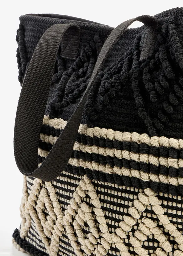 Shopper i kanvas, bonprix