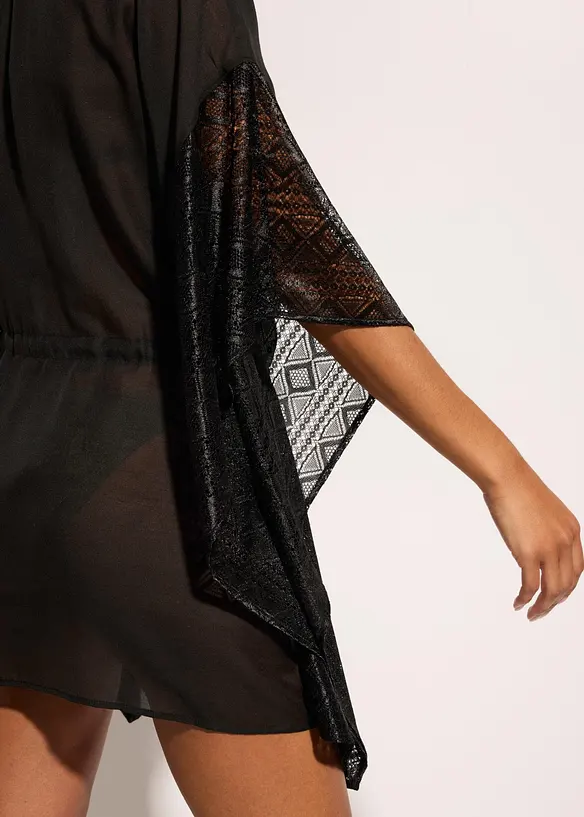 Krinklet strandtunika, bonprix