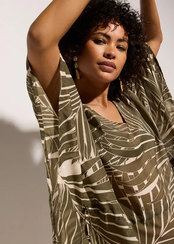 Oversized strandtunika, bonprix